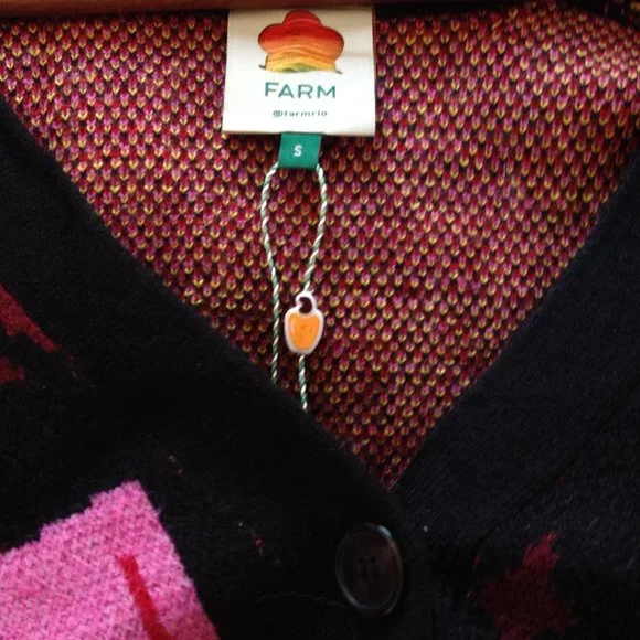 FARM Rio Multicolor Graphic Cardigan - Picture 13 of 15